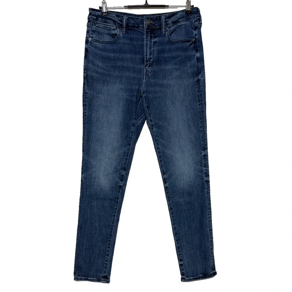 American Eagle Jeans Mens 32x34‎ Blue Fits 32x33 Athletic Fit 24/7 AirFlex+